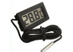 TERMOMETR TABLICOWY LCD Z SONDĄ DO ZABUDOWY 
