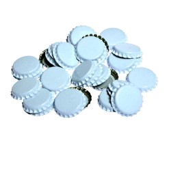 Kapsle do piwa metalowe białe 29mm 200szt.jpg