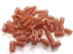 Sprężynki miedziane 1 l pryzmatyczne do filtra katalizacyjnego