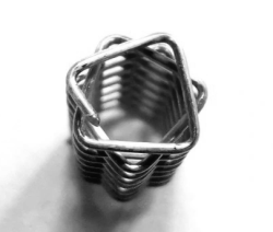 Sprężynki 0,25 l pryzmatyczne nierdzewne wypełnienie