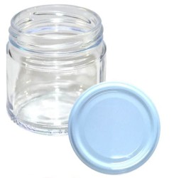 Słoik TO 212 ml z zakrętką BIAŁĄ słoiczek ozdobny.jpg