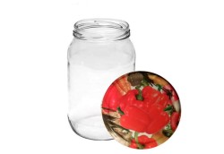Słoik TO 900 ml z zakrętką PAPRYKA słoiczek przetwory.jpg