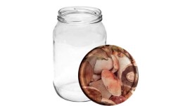 Słoik TO 900 ml z zakrętką GRZYBY słoiczek przetwory.jpg