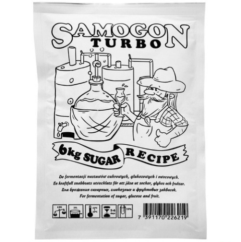 Drożdże gorzelnicze Samogon TURBO 6 kg Nastawy owocowe i cukrowe.png