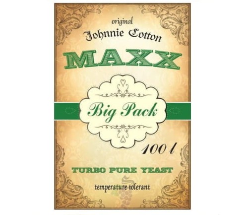MAXX Johnnie Cotton BIG PACK turbo pure yeast drożdże.jpg