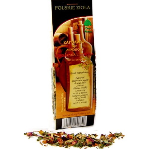 TROJANKA LITEWSKA ZAPRAWKA ZIOŁOWA DO ALKOHOLU DARY NATURY.jpg