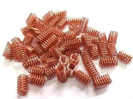 Sprężynki miedziane 1 l pryzmatyczne do filtra katalizacyjnego