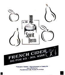 DROŻDŻE DO CYDRU FRENCH CIDER 8g SPIRIT FERM