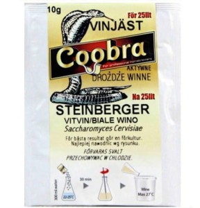 Drożdże Coobra  PM STEINBERGER 10 g aktywne winne