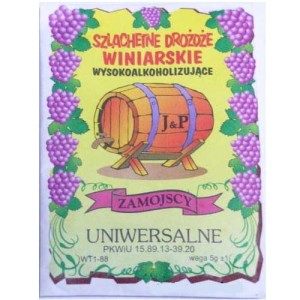 UNIWERSALNE Szlachetne drożdże winiarskie - Zamojscy