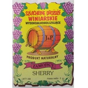 SHERRY Szlachetne drożdże winiarskie - Zamojscy