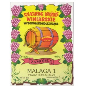 MALAGA 1 Szlachetne drożdże winiarskie - Zamojscy