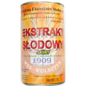WES Jasny Ekstrakt słodowy 1,2 kg niechmielony