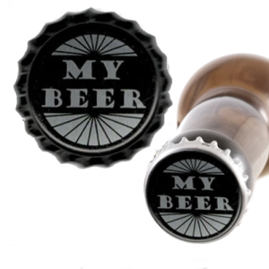 KAPSLE DO PIWA METALOWE MY BEER 26 mm 100 szt
