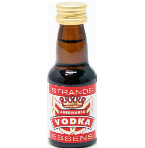 AMERIKANSK VODKA 25ML ZAPRAWKA DO ALKOHOLU STRANDS - NIE ZAWIERA ALKOHOLU