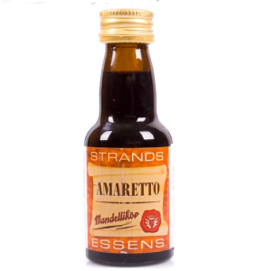 AMARETTO 25ML ZAPRAWKA DO ALKOHOLU STRANDS MIGDAŁOWY LIKIER - NIE ZAWIERA ALKOHOLU