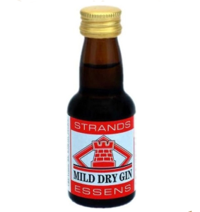 MILD DRY GIN 25ML ZAPRAWKA DO ALKOHOLU STRANDS WYTRAWNY GIN - NIE ZAWIERA ALKOHOLU
