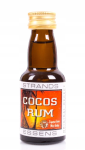 COCOS RUM 25ML ZAPRAWKA DO ALKOHOLU STRANDS KOKOSOWY RUM - NIE ZAWIERA ALKOHOLU