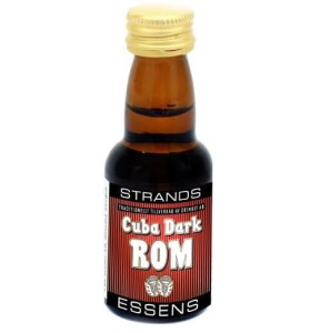 CUBA DARK RUM 25ML ZAPRAWKA DO ALKOHOLU STRANDS KUBAŃSKI RUM - NIE ZAWIERA ALKOHOLU