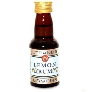 LEMON RUM 25ML ZAPRAWKA DO ALKOHOLU STRANDS CYTRYNOWY RUM - NIE ZAWIERA ALKOHOLU