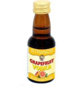 GRAPERUIT VODKA 25ML ZAPRAWKA DO ALKOHOLU STRANDS - NIE ZAWIERA ALKOHOLU