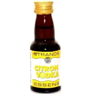 CITRON VODKA 25ML ZAPRAWKA DO ALKOHOLU STRANDS CYTRYNOWA - NIE ZAWIERA ALKOHOLU