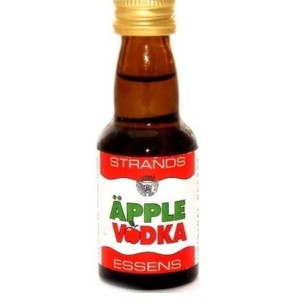 APPLE VODKA 25ML ZAPRAWKA DO ALKOHOLU STRANDS JABŁKO - NIE ZAWIERA ALKOHOLU