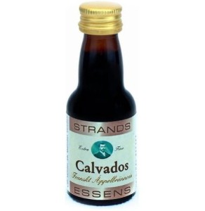 CALVADOS 25ML ZAPRAWKA DO ALKOHOLU STRANDS JABŁKO - NIE ZAWIERA ALKOHOLU