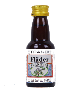FLADER BRANNVIN 25ML ZAPRAWKA DO ALKOHOLU STRANDS CZARNY BEZ - NIE ZAWIERA ALKOHOLU