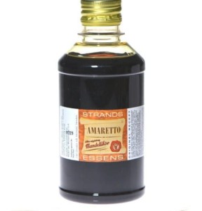AMARETTO 250ML ZAPRAWKA DO ALKOHOLU STRANDS LIKIER MIGDAŁOWY - NIE ZAWIERA ALKOHOLU