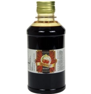 CHERRY BRANDY 250ML ZAPRAWKA DO ALKOHOLU STRANDS WIŚNIOWA - NIE ZAWIERA ALKOHOLU
