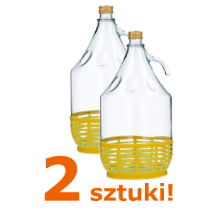 BALON DAMA 5L W OPLOCIE 2 SZT BUTLA +ZAKĘTKA