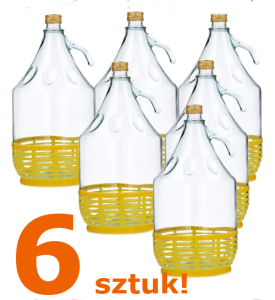 BALON DAMA 5L W OPLOCIE 6 SZT BUTLA +ZAKRĘTKA