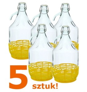 BALON DAMA 5L W OPLOCIE 5 SZT BUTLA+KRACHLA