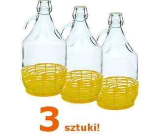BALON DAMA 5L W OPLOCIE 3 SZT BUTLA+KRACHLA