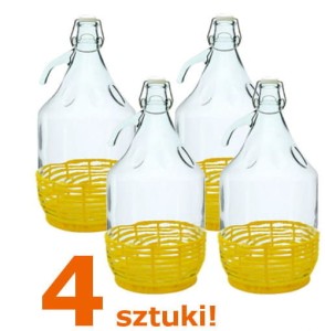 BALON DAMA 5L W OPLOCIE 4 SZT BUTLA+KRACHLA
