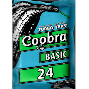Drożdże gorzelnicze Coobra BASIC 24H na cukrówkę