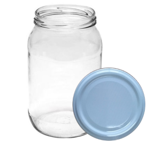 8x Słoik 900ml + Zakrętki