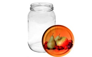 Słoik TO 900 ml z zakrętką OWOCE słoiczek przetwory 