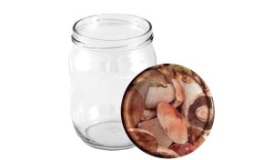Słoik TO 540 ml z zakrętką GRZYBY słoiczek przetwory 
