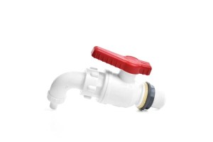 KRAN PLASTIKOWY 1''