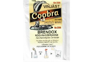 DROZDŻE COOBRA BRENDOX 10G aktywne winne