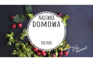 ETYKIETA MODERN NALEWKA ORZECH OWOC 