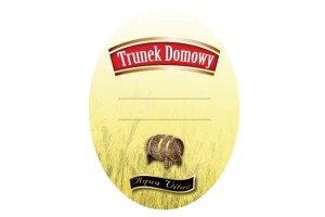 ETYKIETA OWALNA "TRUNEK DOMOWY AQUA VITAE"