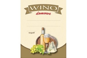 ETYKIETA WINO DOMOWE "BIAŁE"