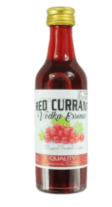 RED CURRANT VODKA ZAPRAWKA DO ALKOHOLU 50ML NA 1,9L  - NIE ZAWIERA ALKOHOLU