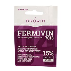 FERMIVIN 7013 - 7 G  AKTYWNE DROŻDŻE WIANA BIAŁE I CZERWONE
