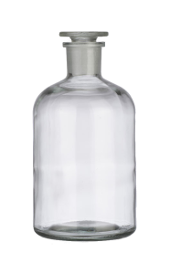 BUTELKA NA ODCZYNNIKI BIAŁA 1000 ML WĄSKA SZYJA