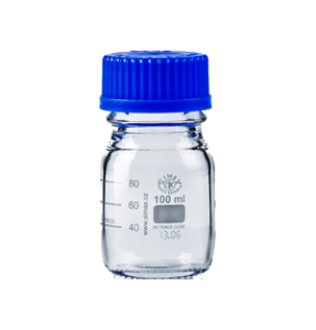 BUTELKA SIMAX 100 ML ZAKRĘTKA NIEBIESKA GL 45