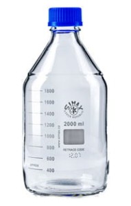 BUTELKA SIMAX 2000 ML ZAKRĘTKA NIEBIESKA GL 45